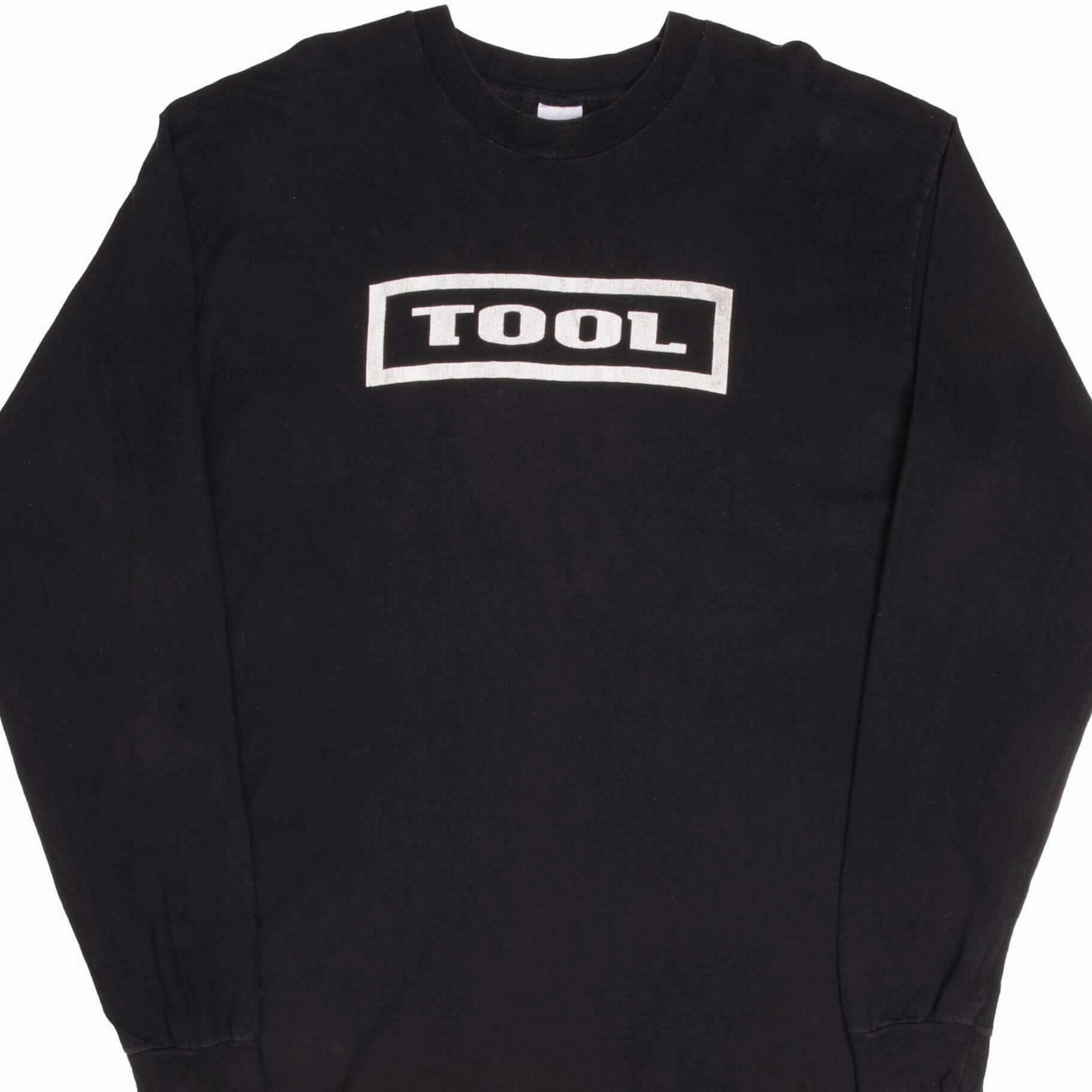 Micro Perforation Loose fitting comfort VINTAGE TOOL UNDERTOW TOUR 1995 LONG SLEEVE TEE SHIRT SIZE XL MADE IN USA