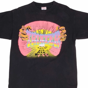 Cool Fit VINTAGE TRIXTER WORLD TOUR 1990 1991 TEE SHIRT SIZE XL MADE IN USA