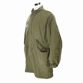 VINTAGE US ARMY FISHTAIL PARKA M65 W LINER 1973 VIETNAM WAR SIZE MEDIUM Cold Season Breathable Softshell Layer