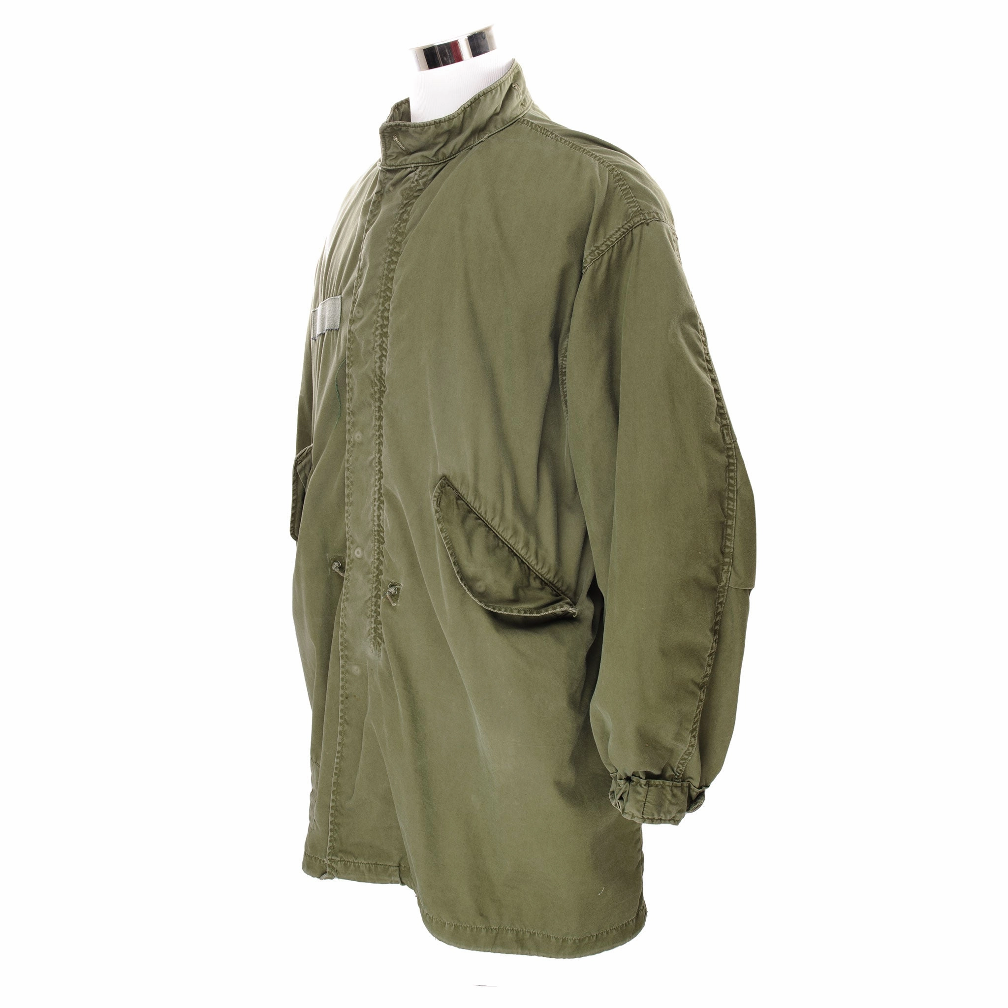 VINTAGE US ARMY FISHTAIL PARKA M65 W LINER 1973 VIETNAM WAR SIZE MEDIUM Cold Season Breathable Softshell Layer