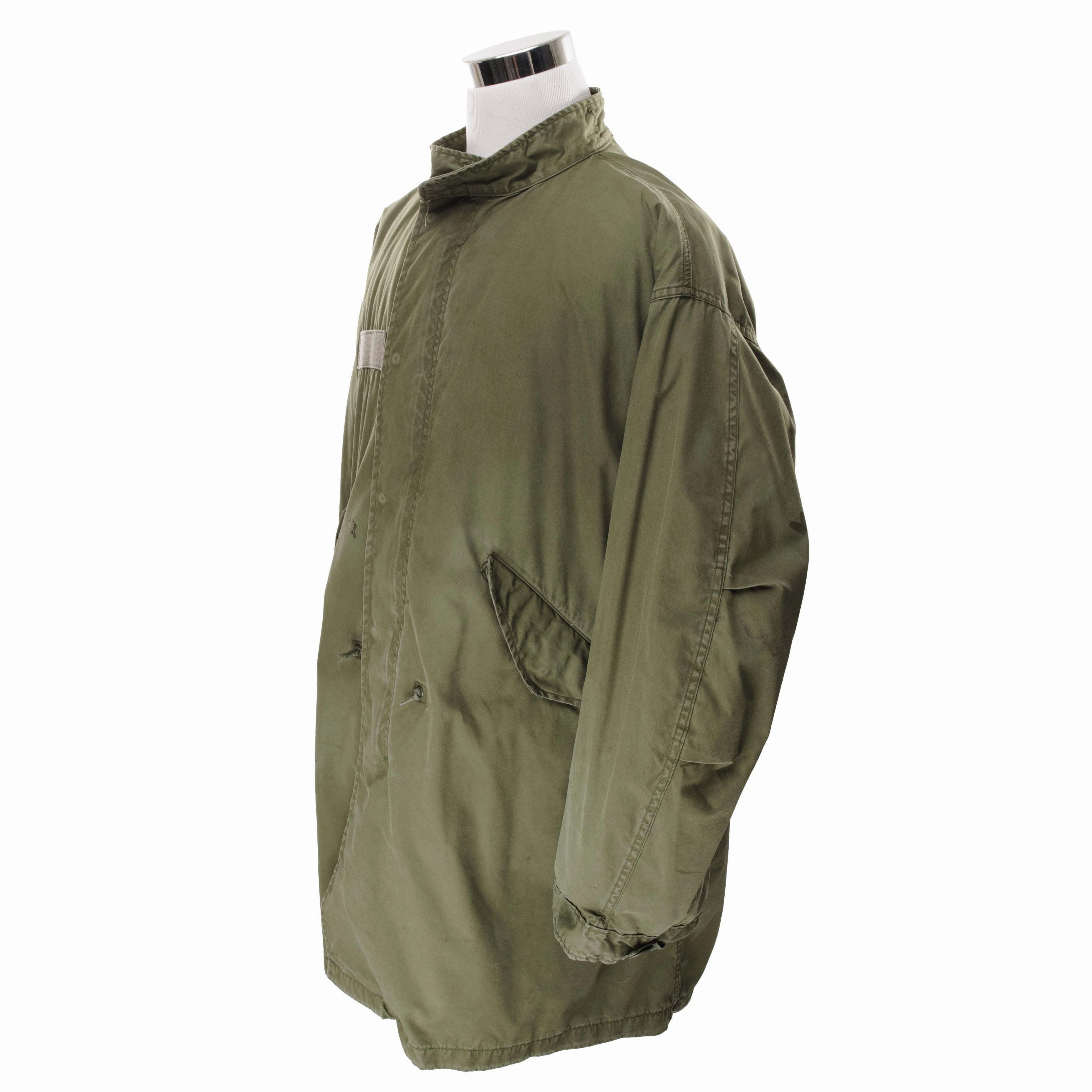 Reinforced Elbows OdorResistant Treatment VINTAGE US ARMY FISHTAIL PARKA M65 W LINER 1988 SIZE LARGE
