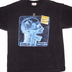 VINTAGE WALT DISNEY WORLD THE TWILIGHT ZONE TOWER OF TERROR TEE SHIRT SIZE XL EasyCare Fabric All Day Flex