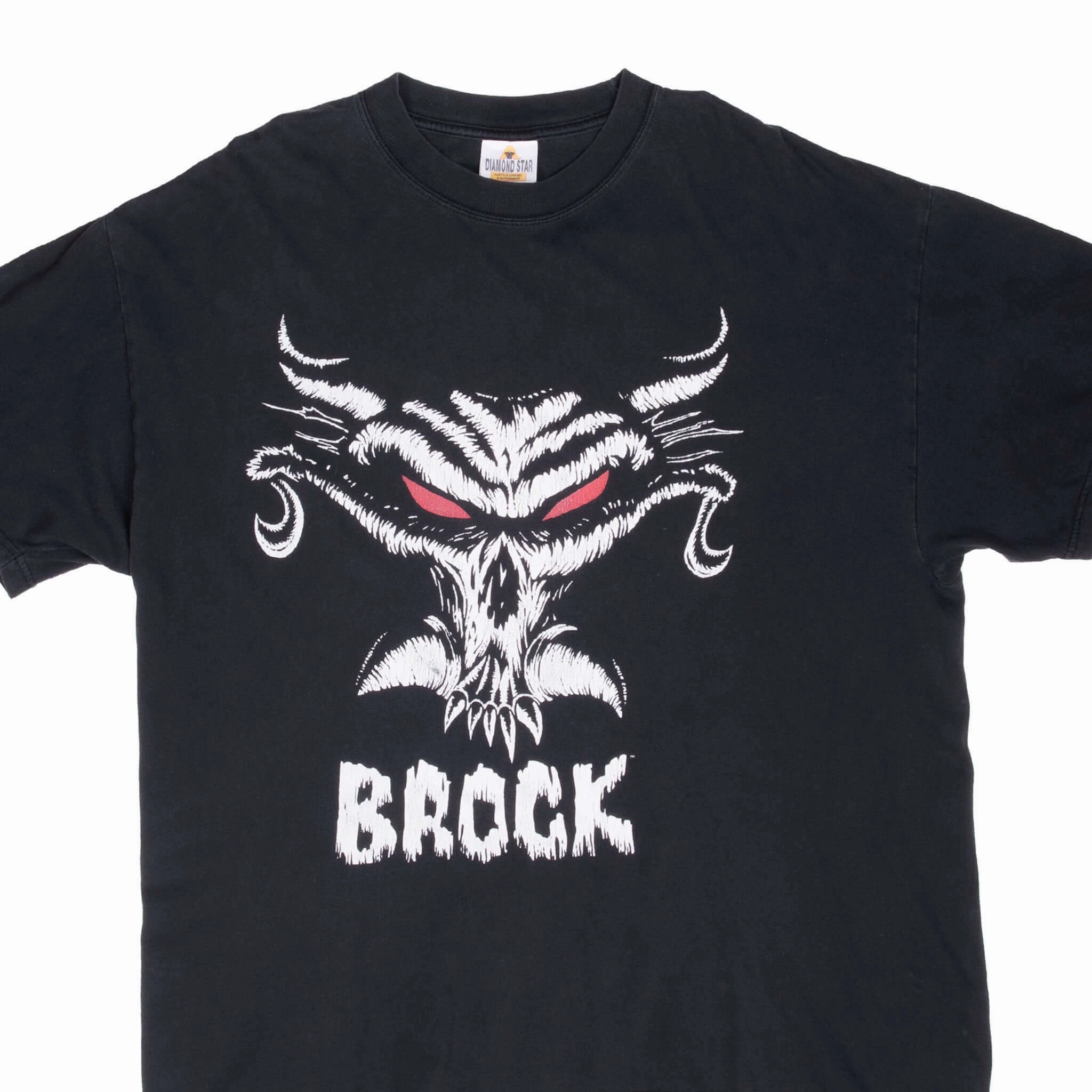 VINTAGE WWE BROCK LESNAR WRESTLING TEE SHIRT 2002 XL FadeResistant Coating TemperatureRegulating