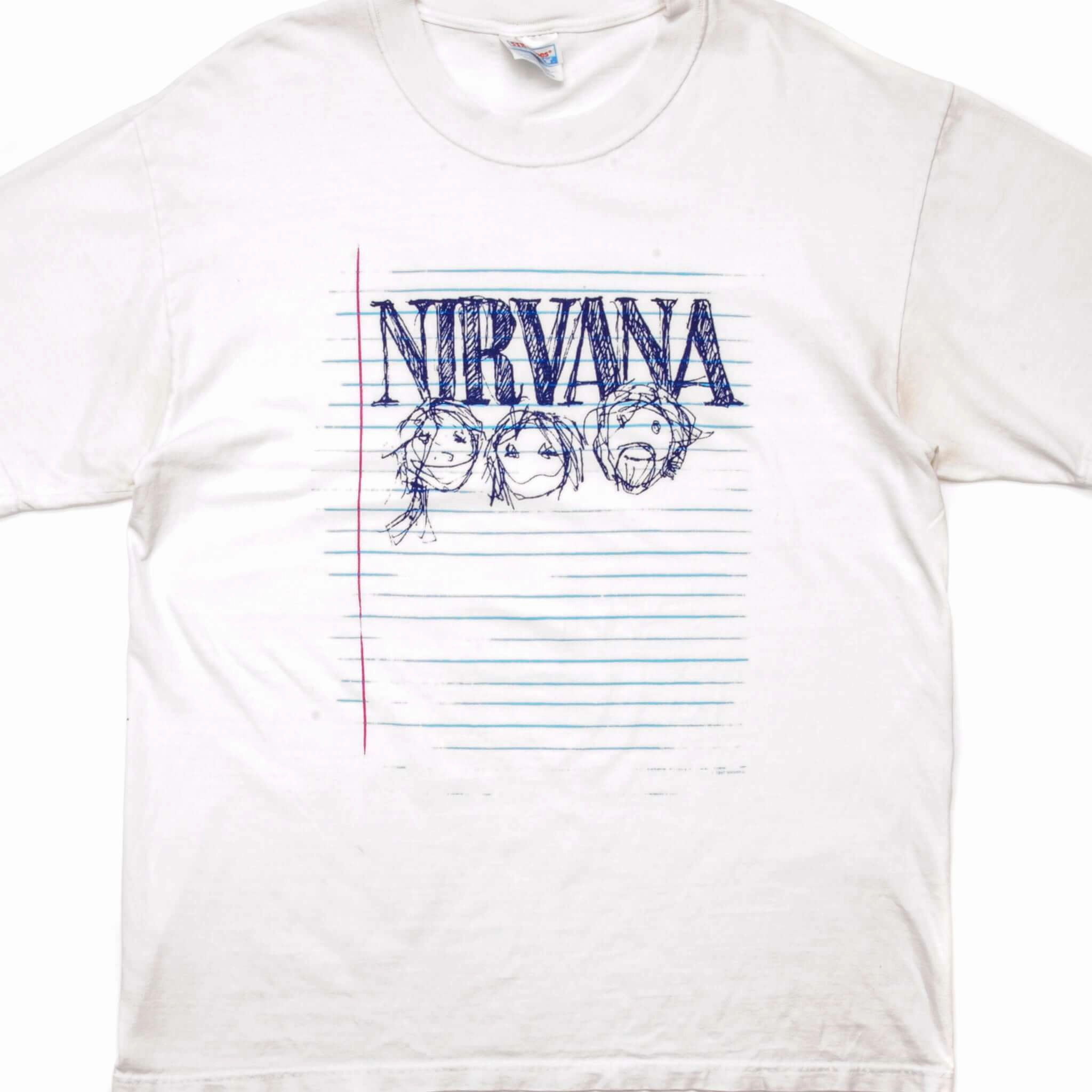 VINTAGE NIRVANA TEE SHIRT 1997 SIZE LARGE Breathable Performance Wear Slim Fit Wear