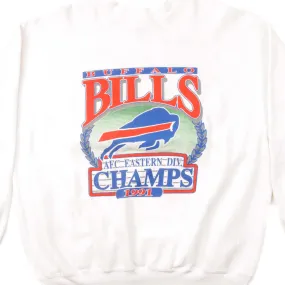 product pastel softness VINTAGE NFL BUFFALO BILLS SWEATSHIRT 1991 SIZE XL MADE IN USA