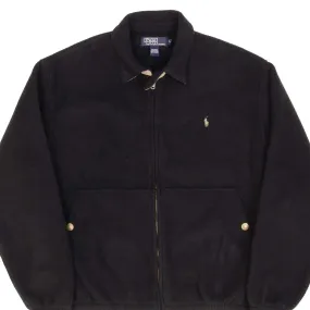VINTAGE POLO RALPH LAUREN FLEECE GOLF JACKET SIZE LARGE Athletic Wear Dance