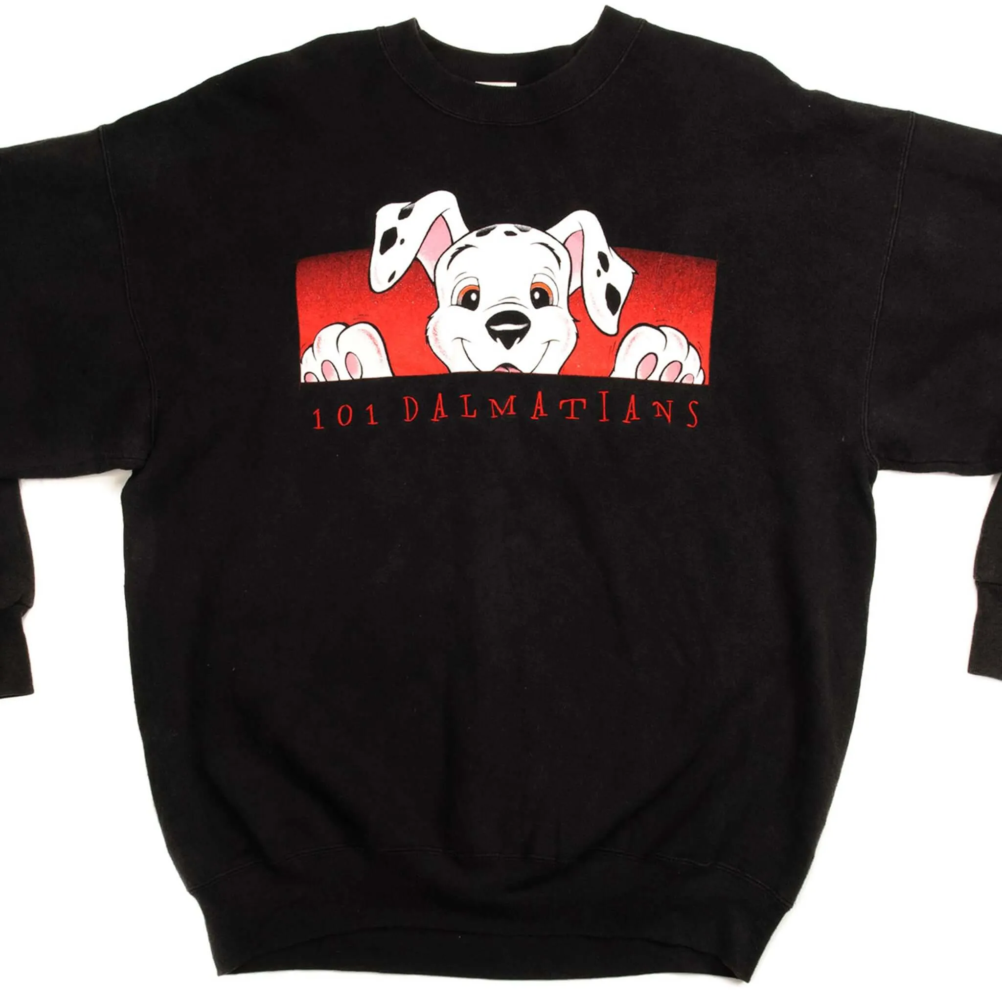 VINTAGE 101 DALMATIANS SWEATSHIRT SIZE XL MADE IN USA autumn getaway