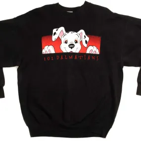 VINTAGE 101 DALMATIANS SWEATSHIRT SIZE XL MADE IN USA autumn getaway
