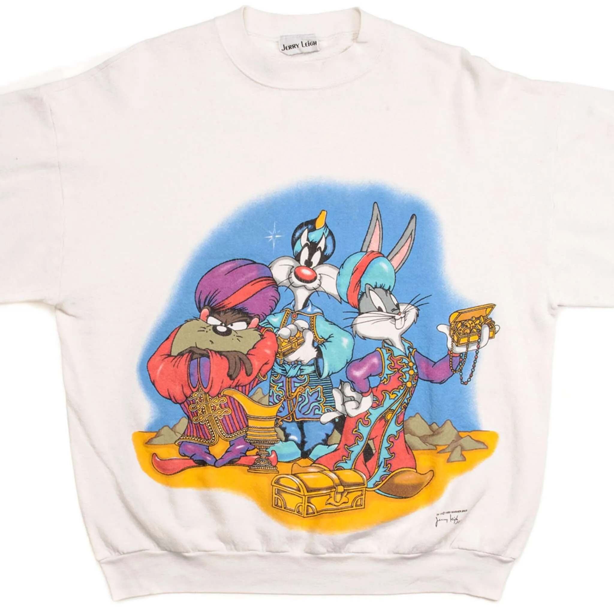 VINTAGE LOONEY TUNES SWEATSHIRT 2002 SIZE XL Polyester Blend
