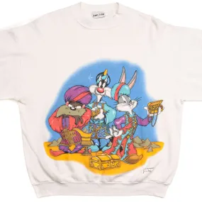 VINTAGE LOONEY TUNES SWEATSHIRT 2002 SIZE XL Polyester Blend