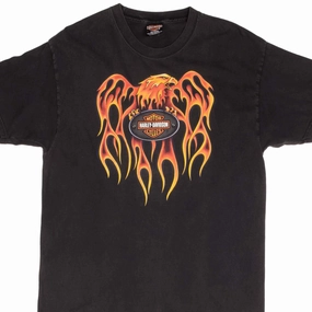 VINTAGE HARLEY DAVIDSON CALIFORNIA TEE SHIRT 2000 SIZE LARGE Active Style Trend Cycling endurance