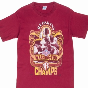 thermal VINTAGE NFL WASHINGTON REDSKINS SUPER BOWL 1992 TEE SHIRT SMALL MADE IN USA