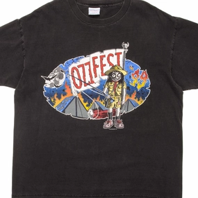 Layered Hem Detail Chilly Comfort Wear VINTAGE THE OZZ FEST 1999 FESTIVAL TEE SHIRT SIZE XL