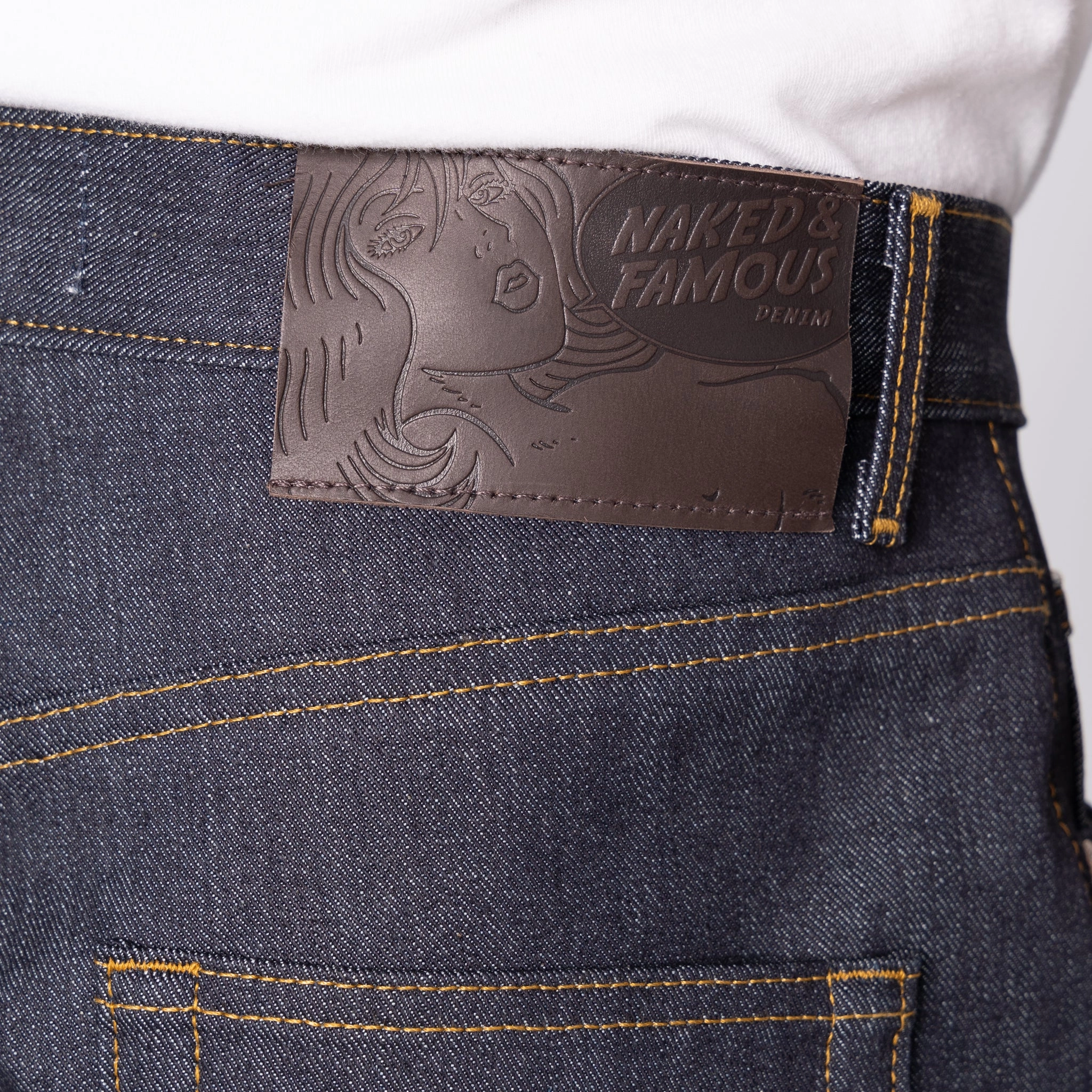 Easy Guy - Left Hand Twill Selvedge - 36" Long Inseam Go-To Choice Basic Layers