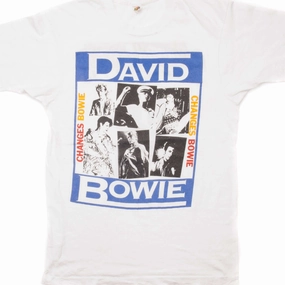 Long Lasting Color Minimalist Wear VINTAGE DAVID BOWIE SOUND VISION TEE SHIRT 1990 SIZE XS MADE IN USA
