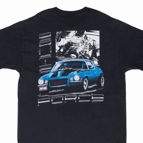 proper length VINTAGE HOT ROD MAGAZINE BRUTE FORCE 1999 TEE SHIRT 2XL MADE IN USA