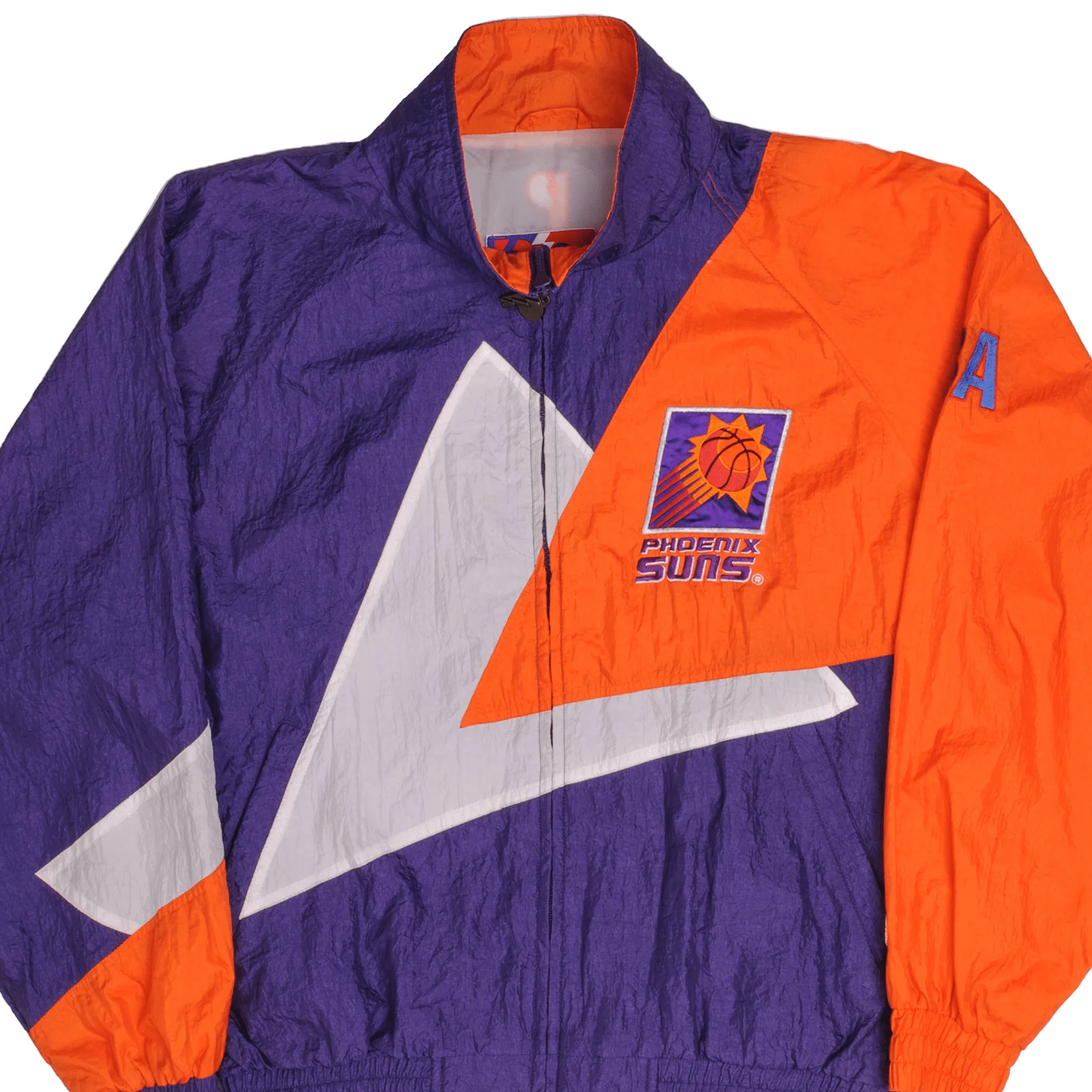 Pin Field Tested VINTAGE PRO PLAYER NBA PHOENIX SUNS 1990S JACKET SIZE XL