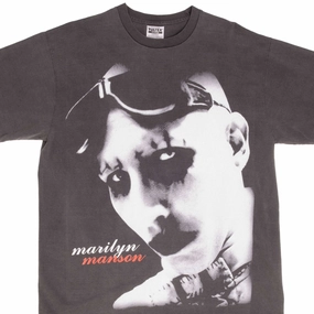 BOOTLEG TEE SHIRT MARILYN MANSON THE BEAUTIFUL PEOPLE SIZE XL SINGLE STITCH Abrasion Resistant Fabric