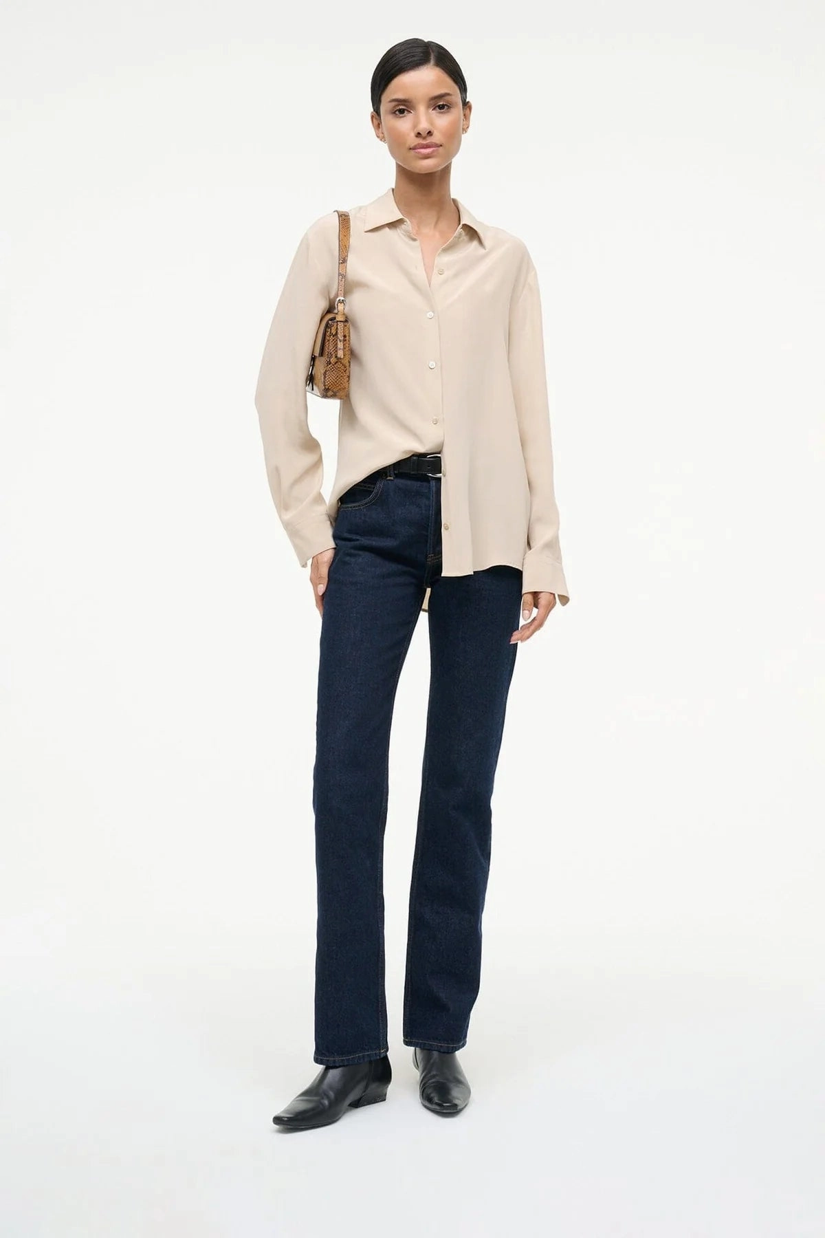 Wally Flat Ankle Boot in Black Slip Resistant Trail Runner Energy Return Technology