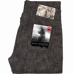 Weird Guy - 1954?Godzilla?Selvedge - Black Subtle Palette