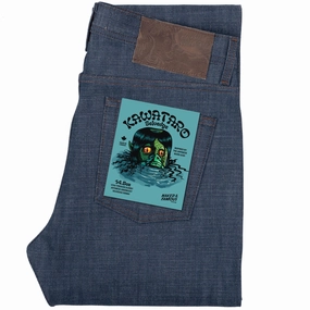Weird Guy - Kawataro Selvedge - Indigo Urban Explorer Trend Setter Weekend Style Stretch Bold Look