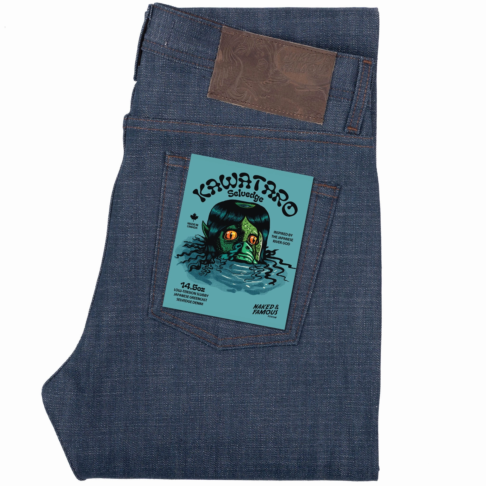 Weird Guy - Kawataro Selvedge - Indigo Urban Explorer Trend Setter Weekend Style Stretch Bold Look