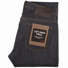 Weird Guy - Left Hand Twill Selvedge - 36" Long Inseam Soft Eco Friendly Clean Finish