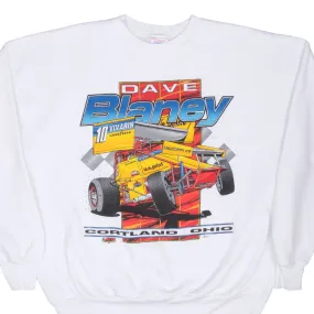 VINTAGE RACING HYLTON BLANEY 1997 WORLD TOUR CORTLAND OHIO SWEATSHIRT 2XL Rough texture