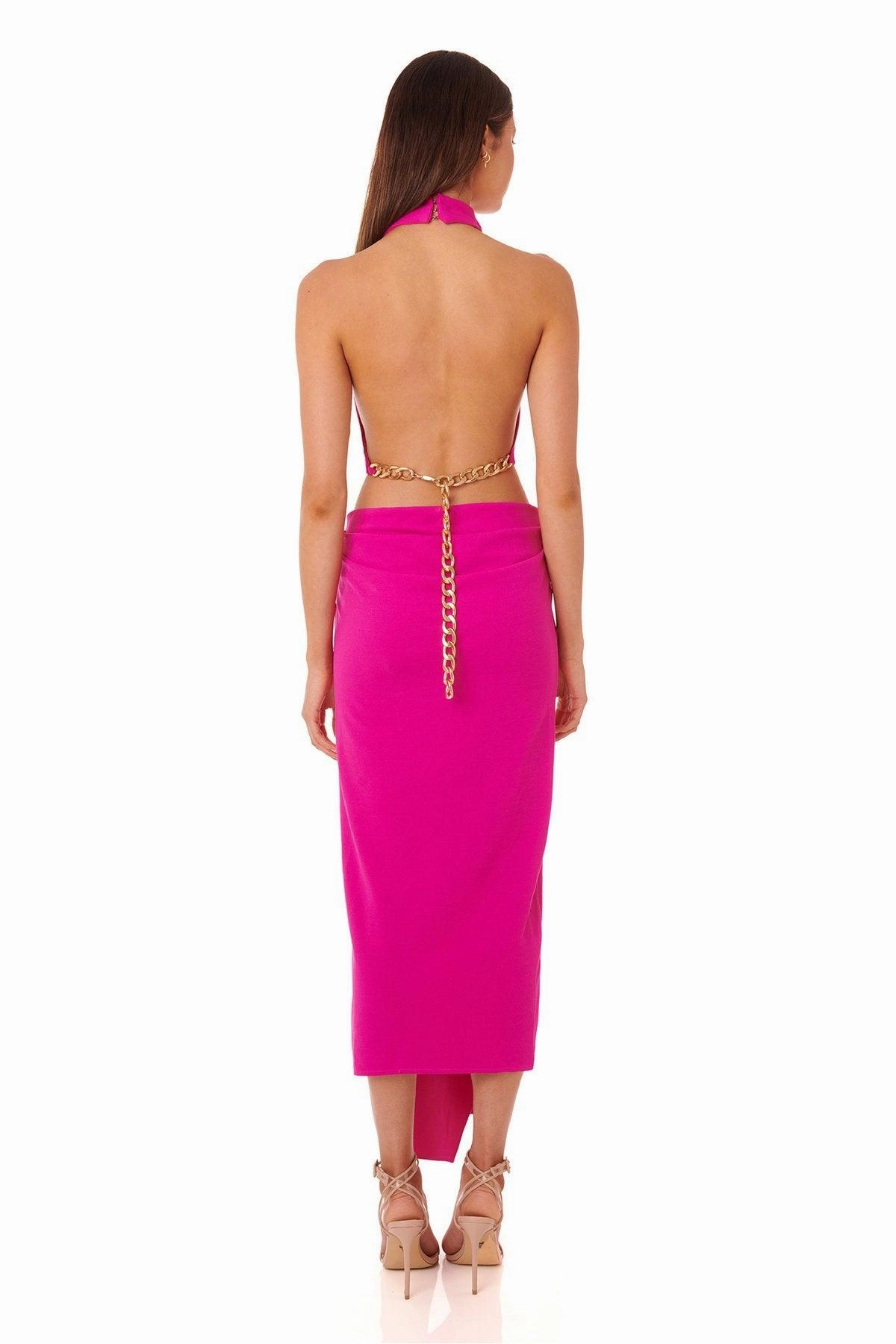 Aphrodite Dress Figure-Skimming Midi-Length