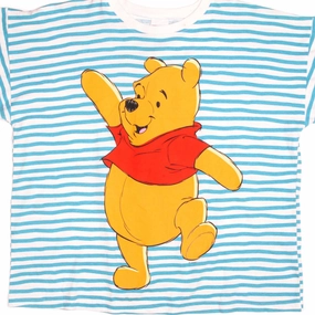 VINTAGE DISNEY WINNIE THE POOH TEE SHIRT SIZE MEDIUM MADE IN USA Cozy Hug