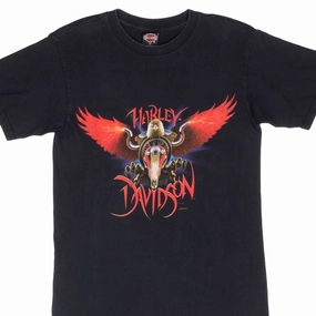 Quick Layer VINTAGE HARLEY DAVIDSON LAS VEGAS TEE SHIRT 1997 SMALL MADE IN USA