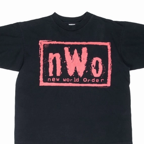 Cozy and Light Light Style Trend VINTAGE WRESTLING NWO NEW WORLD ORDER 1998 TEE SHIRT XL