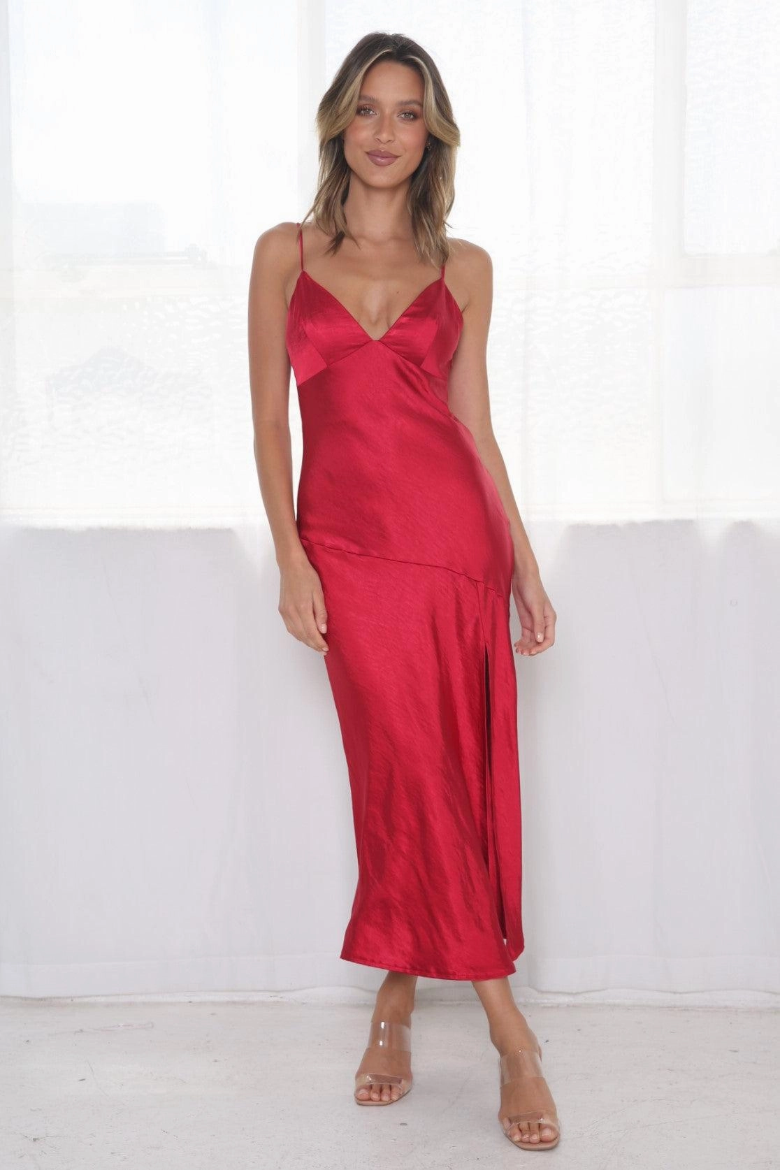 Zelda Dress - Wine Subtle Comfort