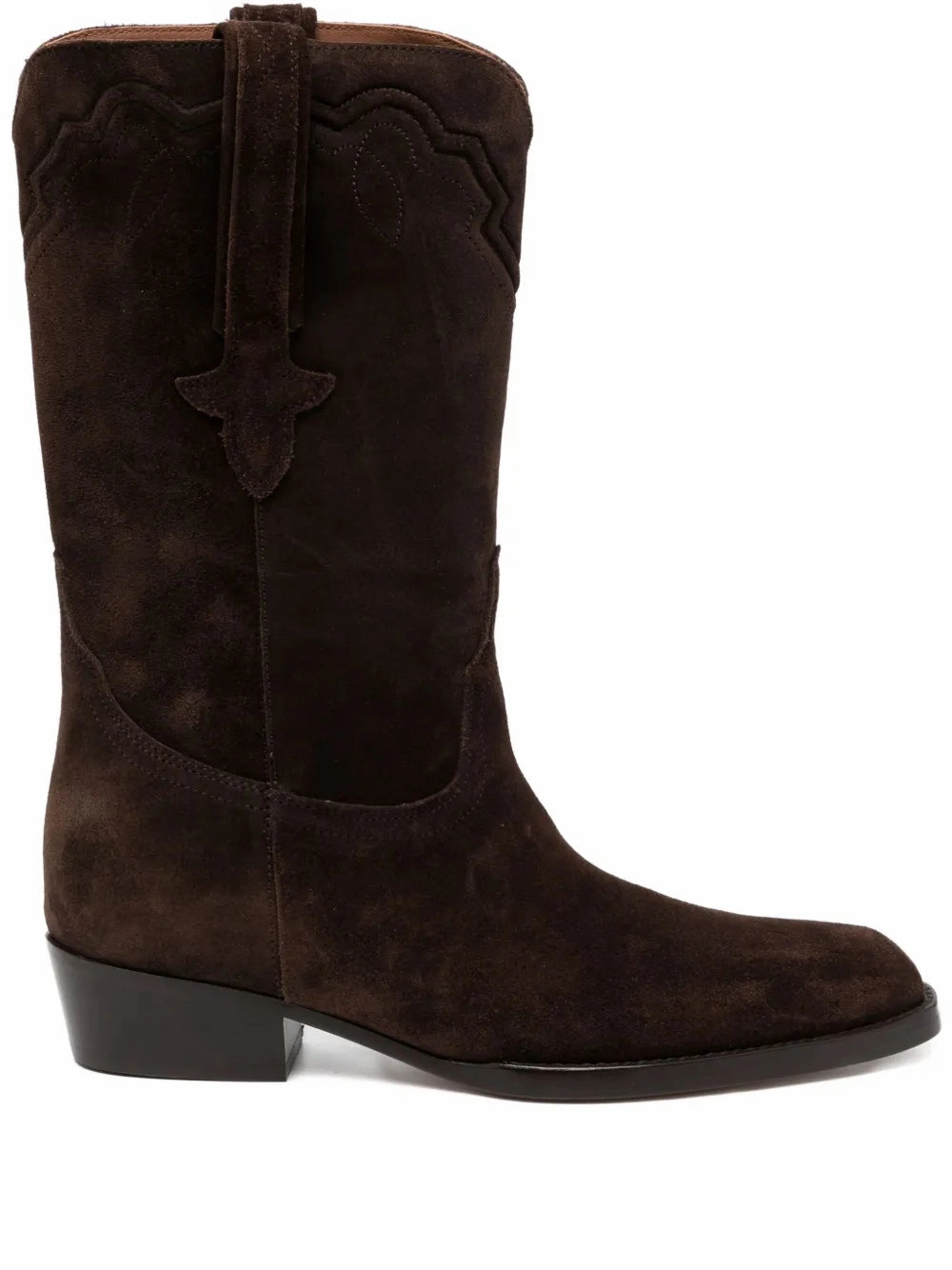 Hilda Boot in Ebony Suede Desert Design