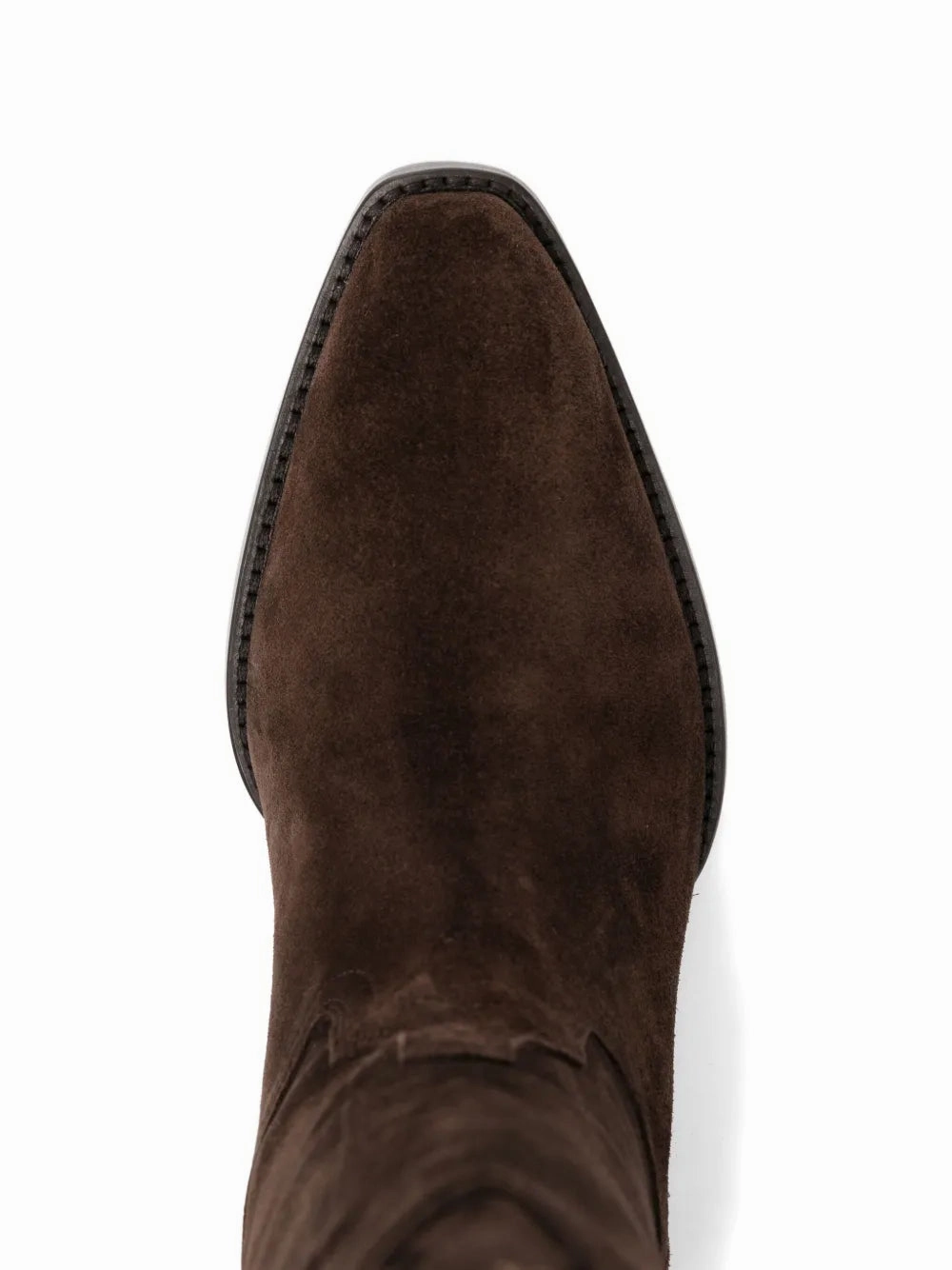 Hilda Boot in Ebony Suede Seamless Comfort Trail Exploration Waterproof Cold Weather Commuter